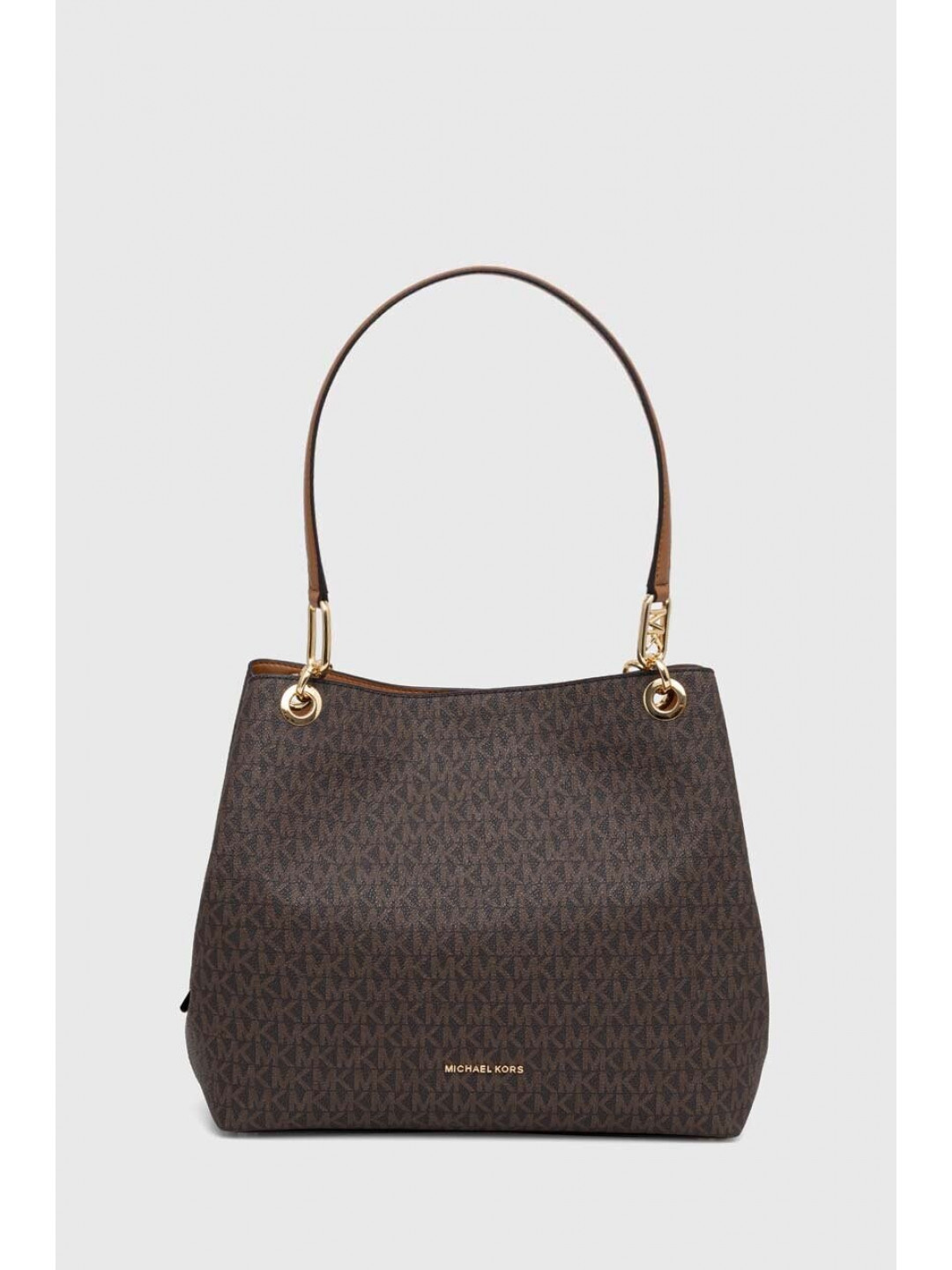 Kabelka MICHAEL Michael Kors hnědá barva